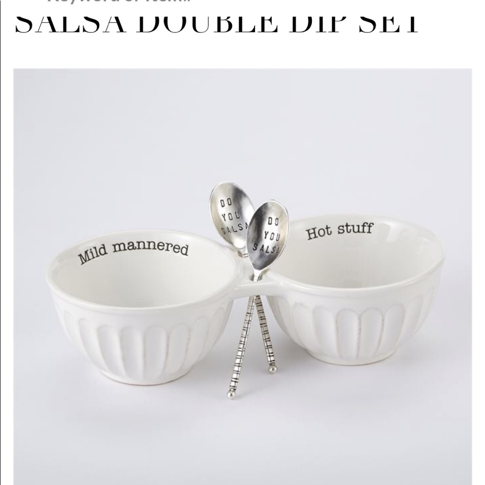 Mud pie do you salsa bowels brand new